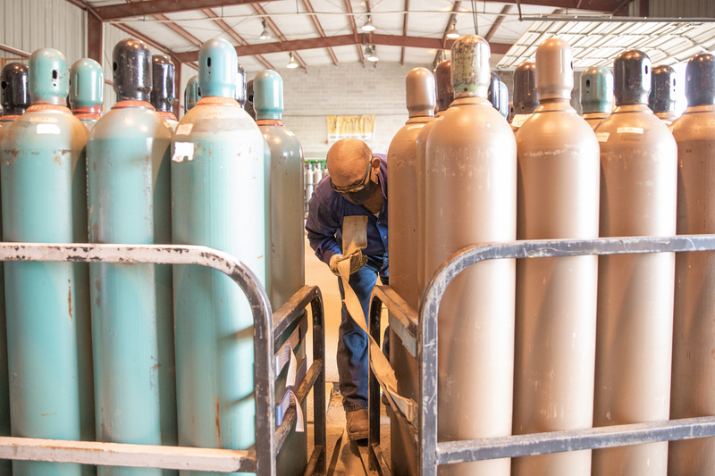 Associate packing cylinders